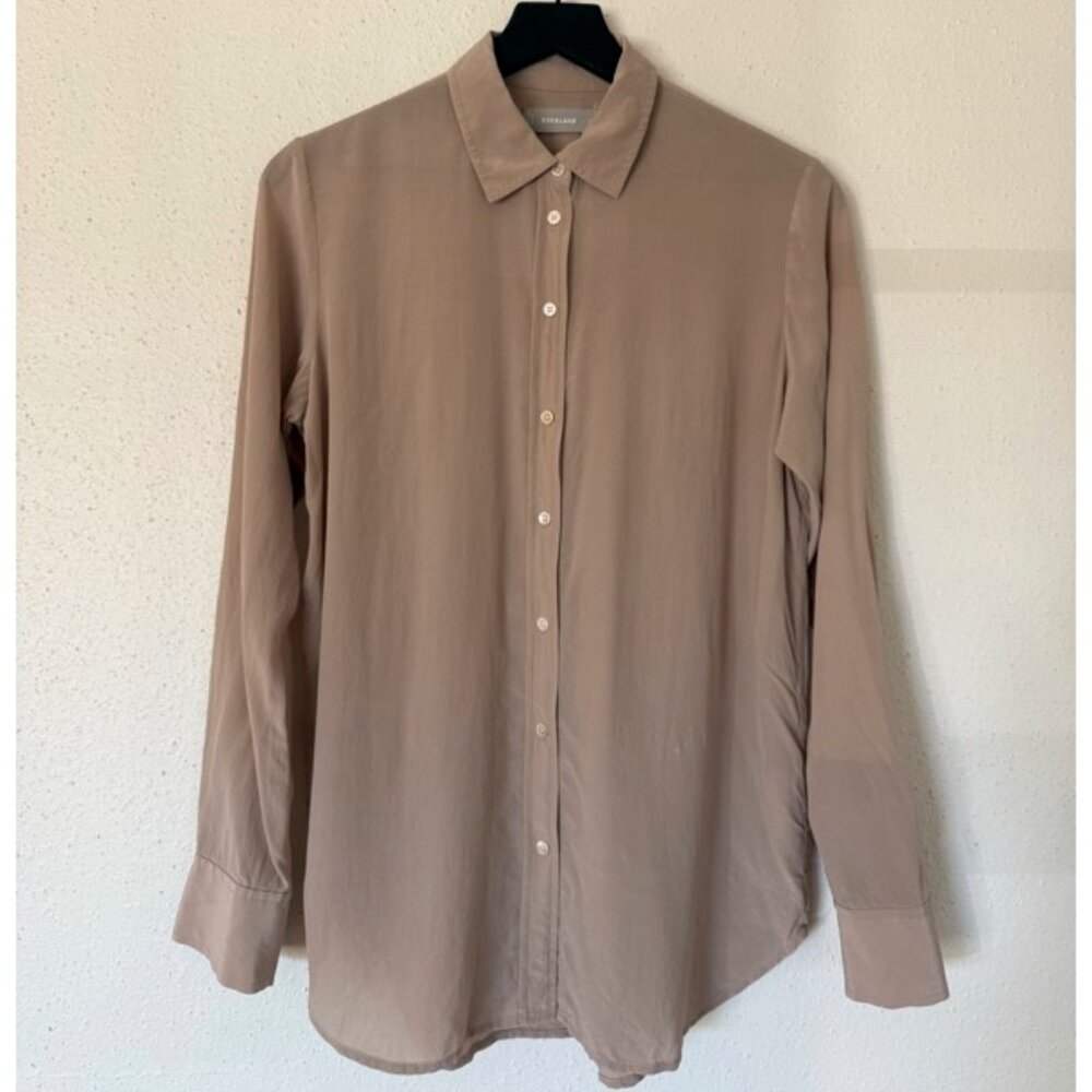 Everlane Washable Silk - Burnt Sugar